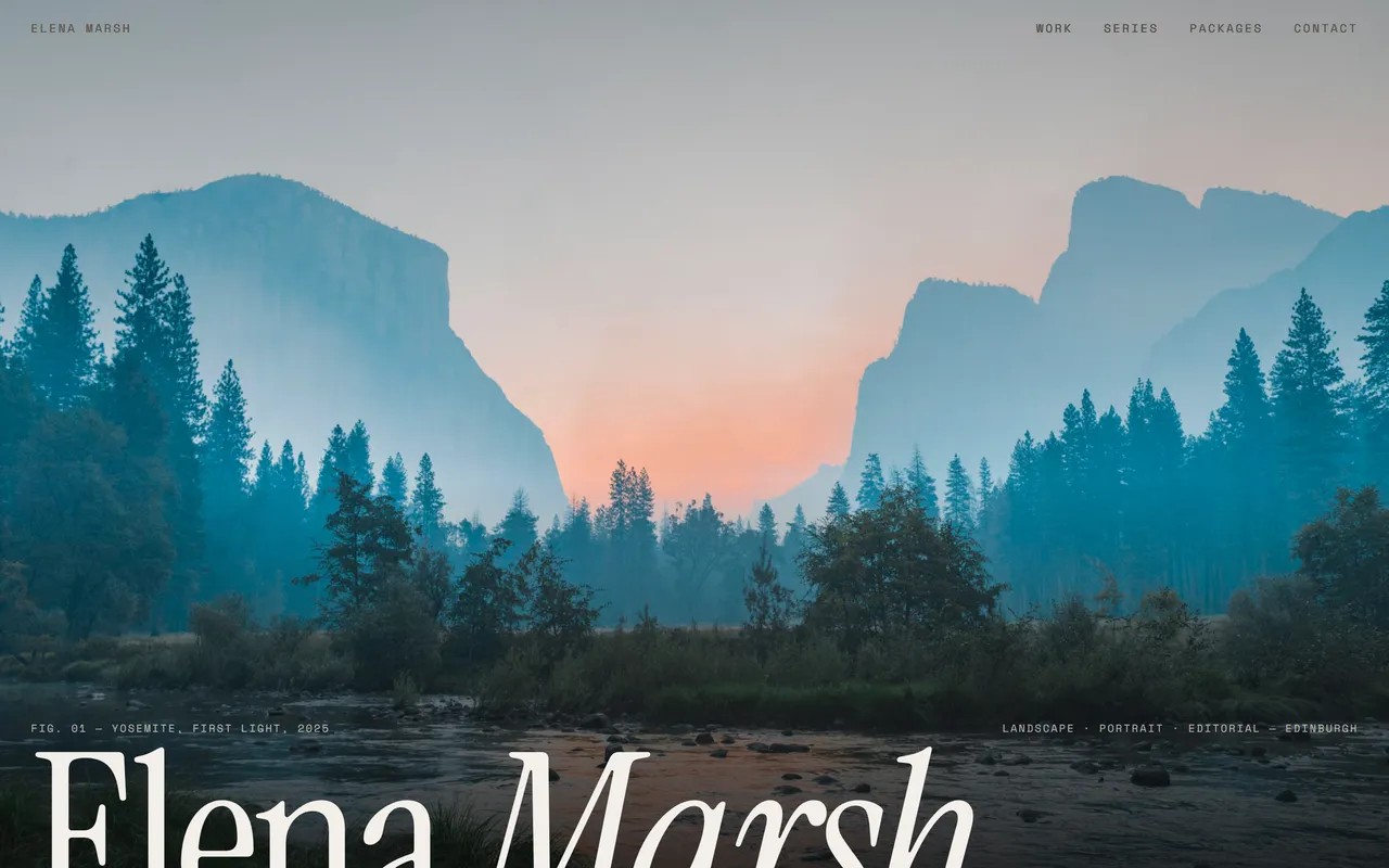 Elena Marsh template preview
